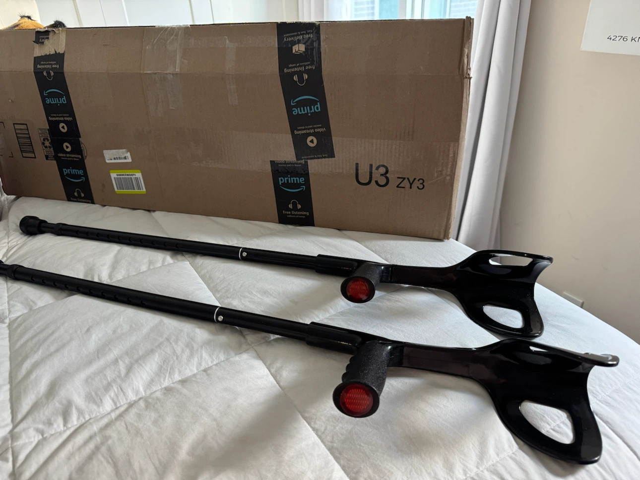 Brand New Adult Walking Support Sticks for Recovery - photo 2