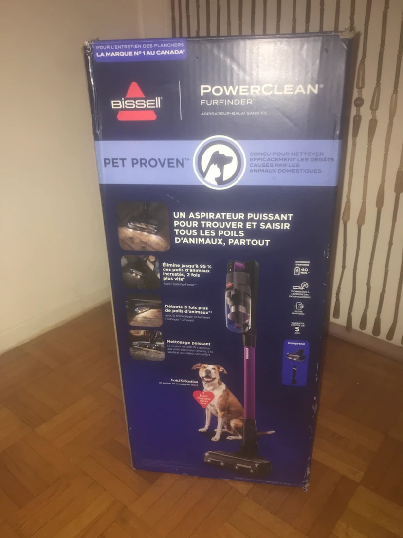 Aspirateur Bissell PowerClean Furfinder sans fil - photo 2