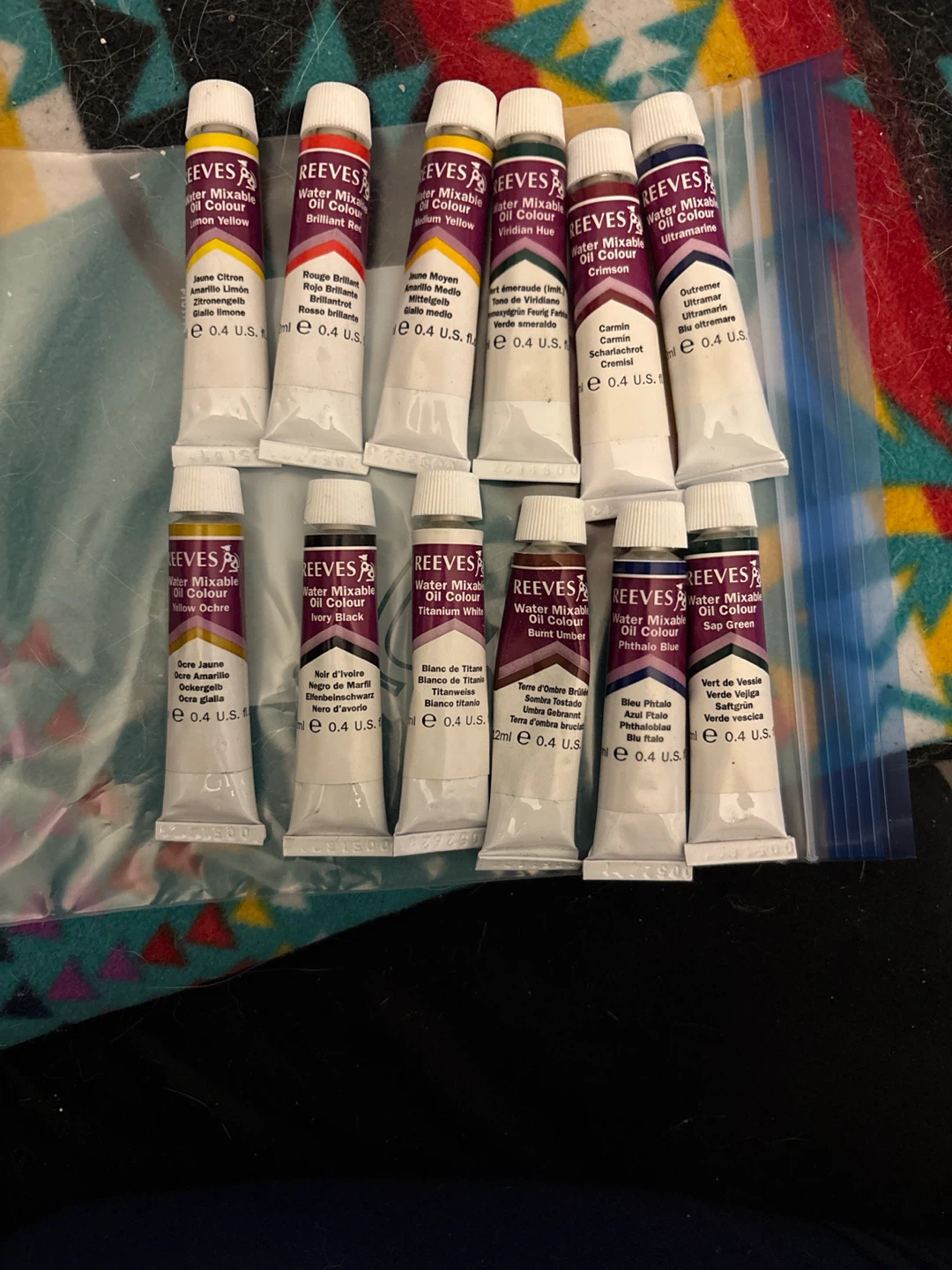 Reeves Water Mixable Oil Colour Set - photo 2
