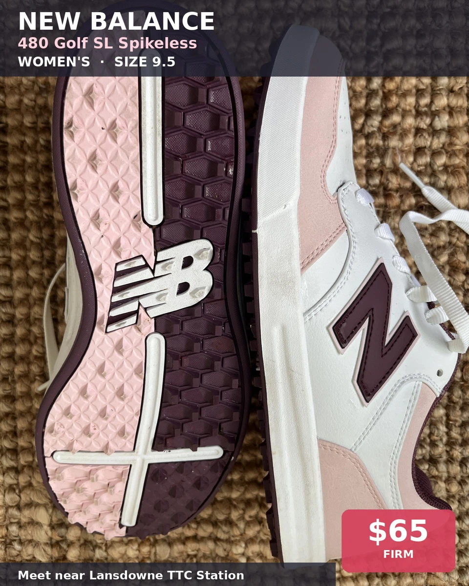 🚨 BRAND NEW NEW BALANCE 480 GOLF SL SPIKELESS (WOMEN'S 9.5) 🚨