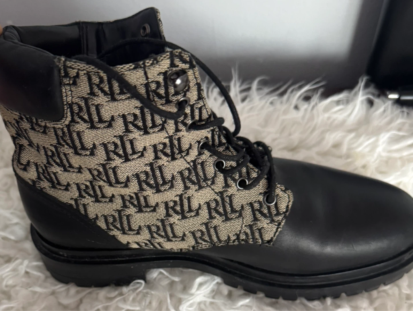 Lauren Ralph Lauren CARLEE Boots Size 8.5 - photo 3
