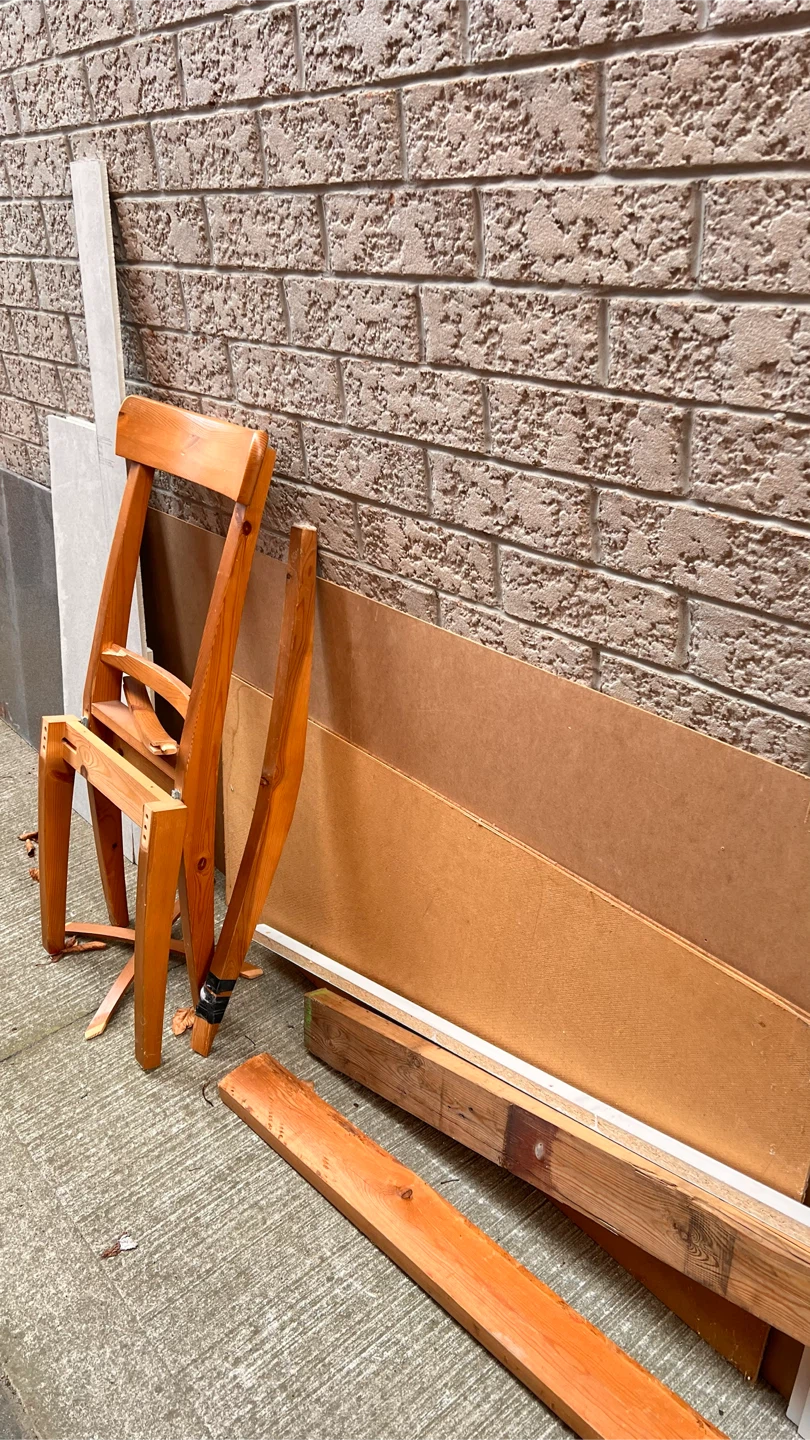 Assorted Wood Scraps and Cabinet Doors - photo 4