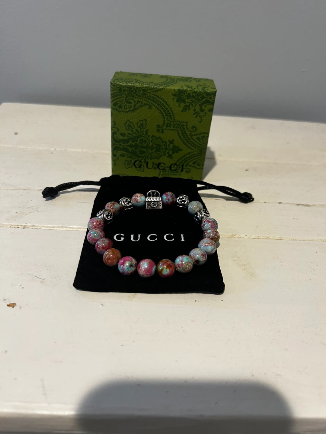 Gucci Bracelet with Pouch and Box