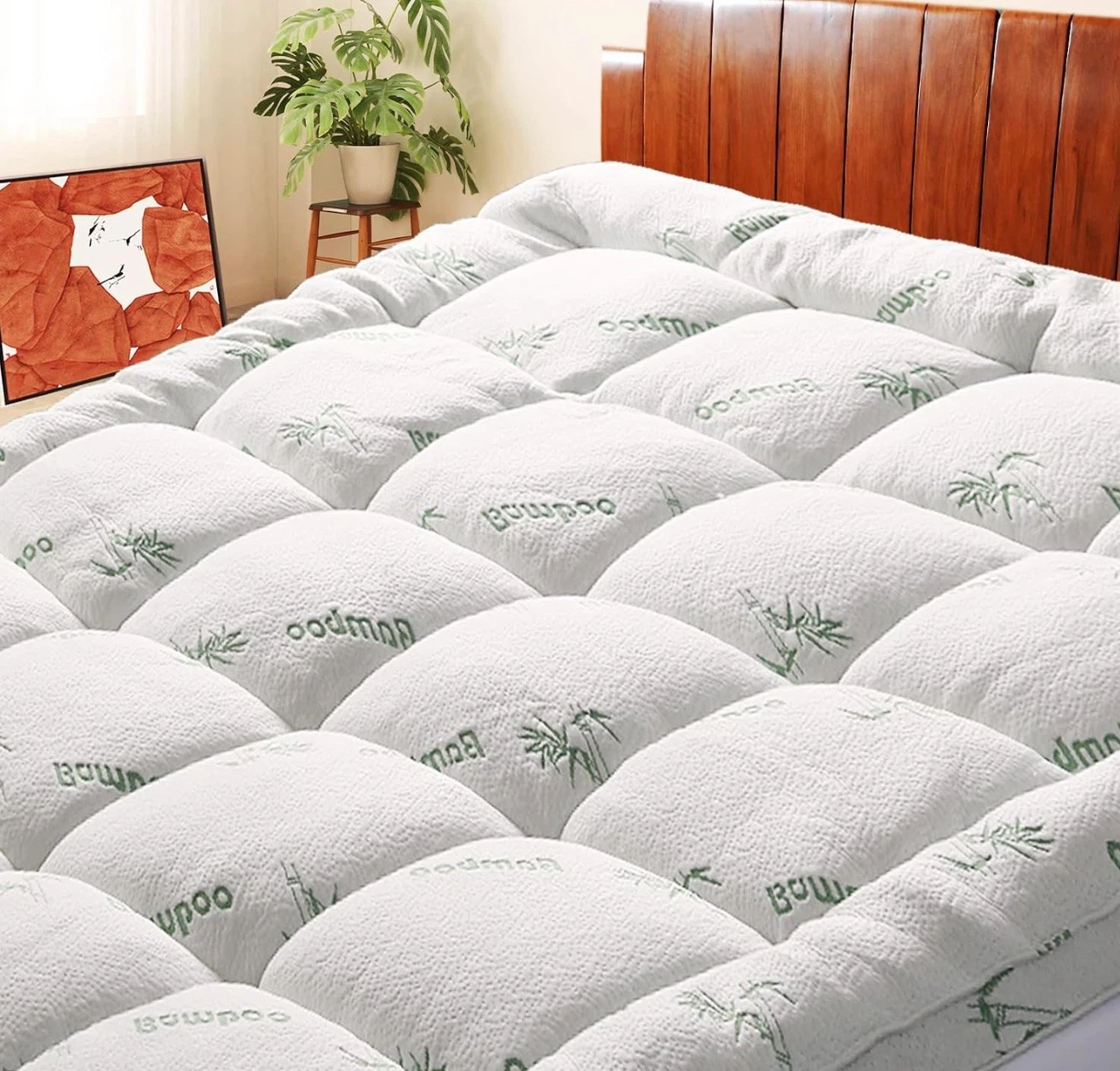 Bamboo Mattress Topper - Full/Double