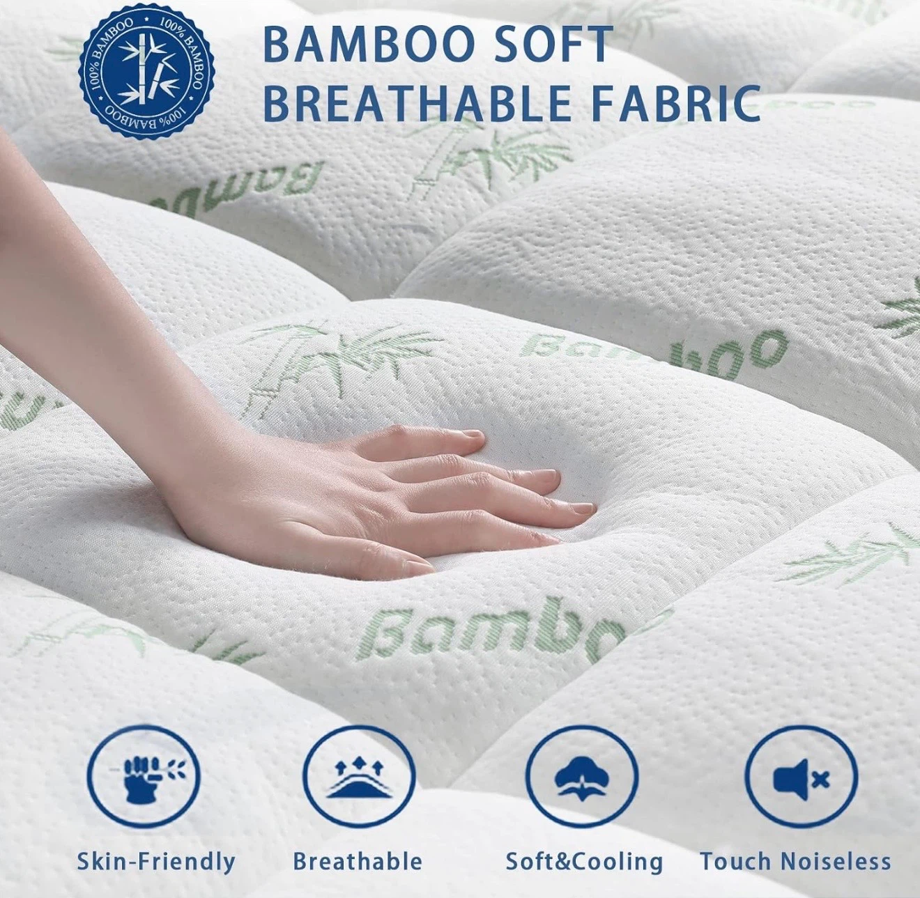 Bamboo Mattress Topper - Full/Double - photo 3