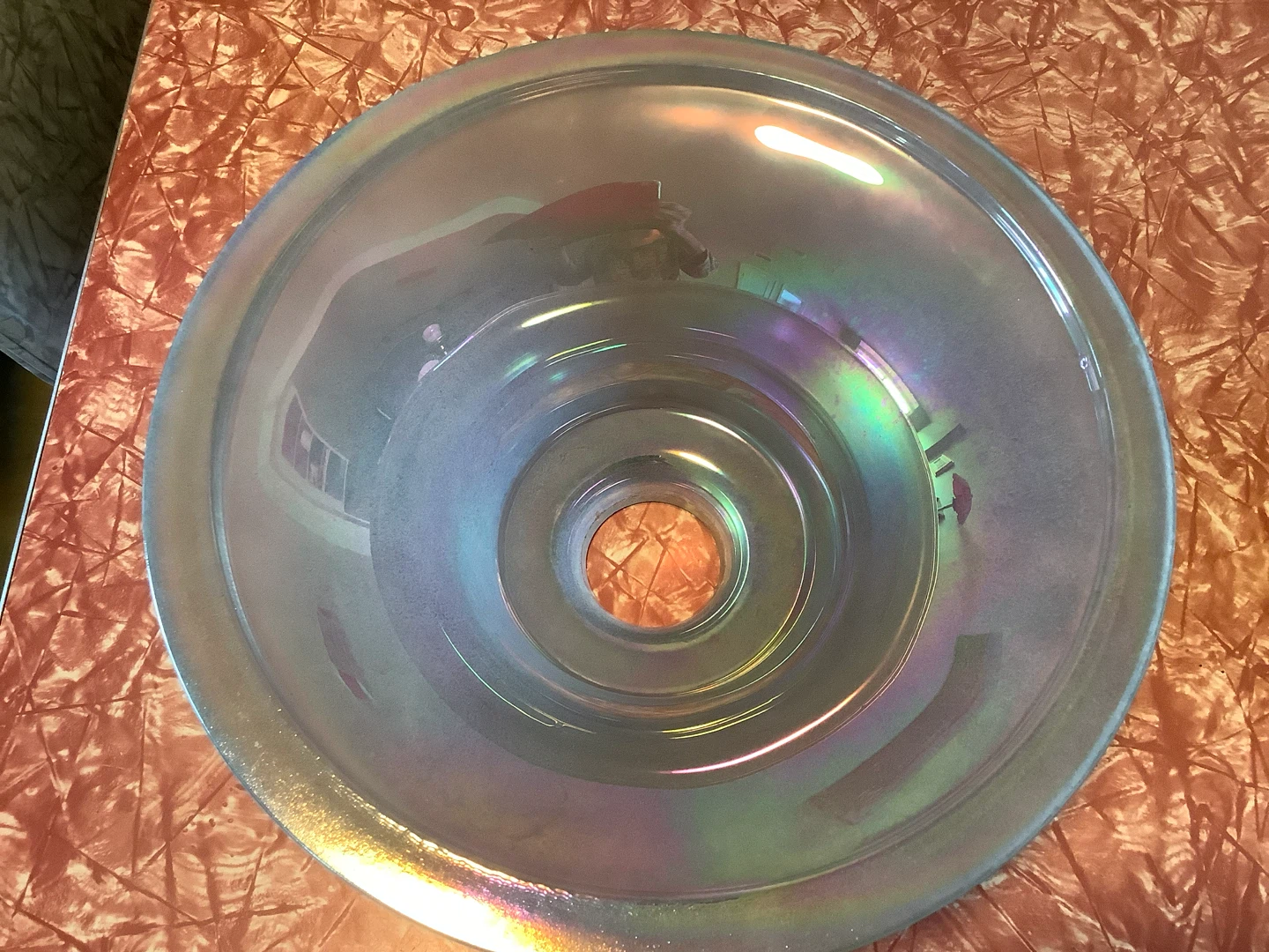 Ant/Vt Steuben Style Iridescent Lamp Shade 🐞 - photo 2