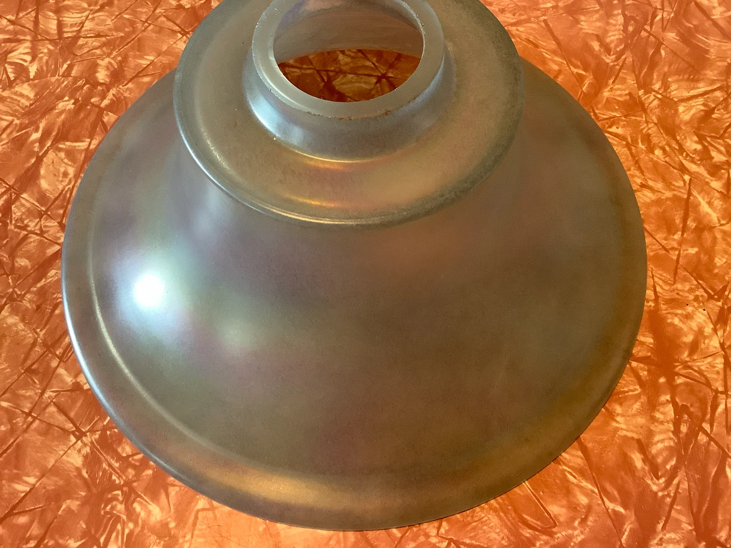 Ant/Vt Steuben Style Iridescent Lamp Shade 🐞 - photo 3
