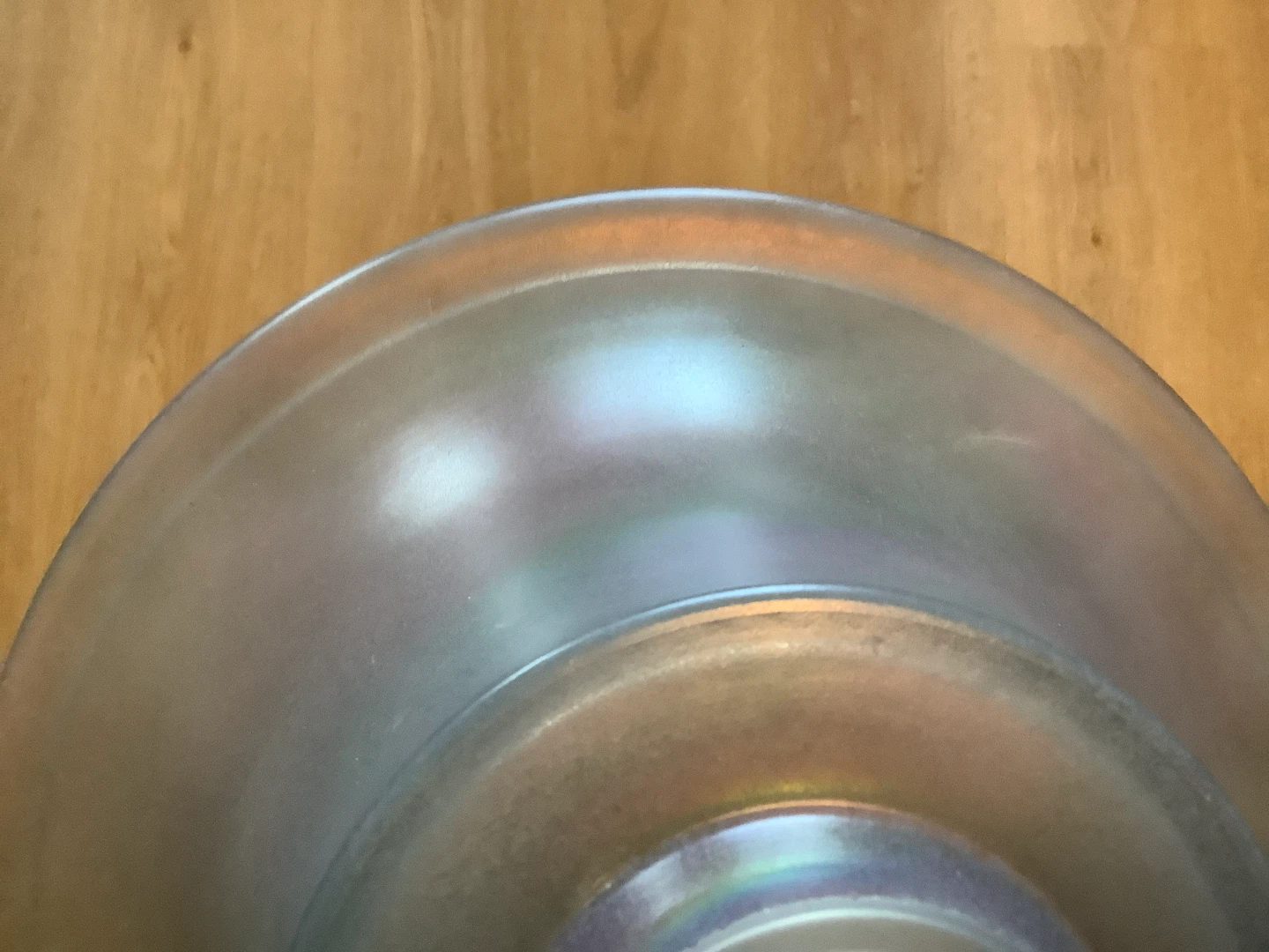 Ant/Vt Steuben Style Iridescent Lamp Shade 🐞 - photo 5