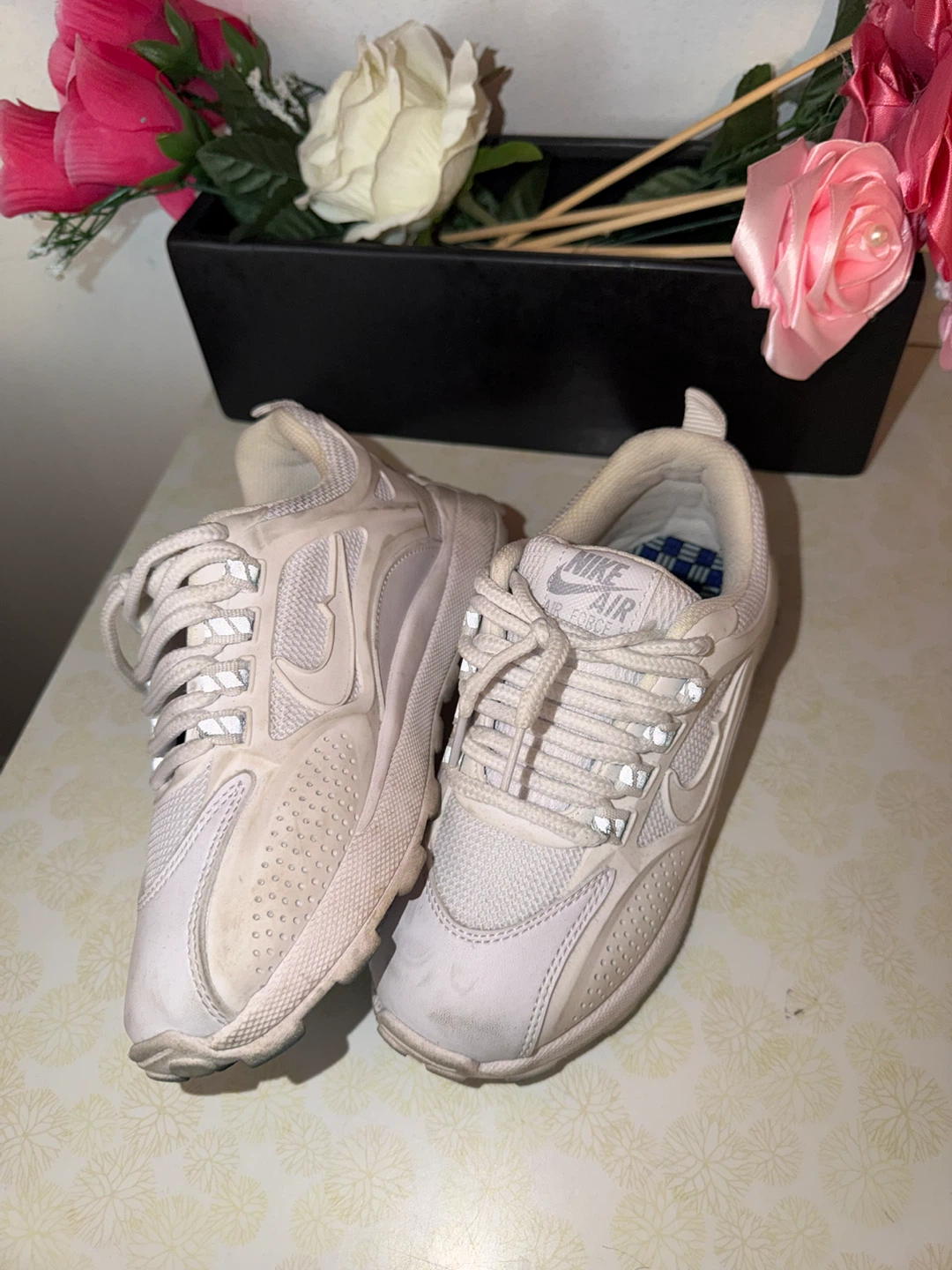 Nike Air White Sneakers 13C