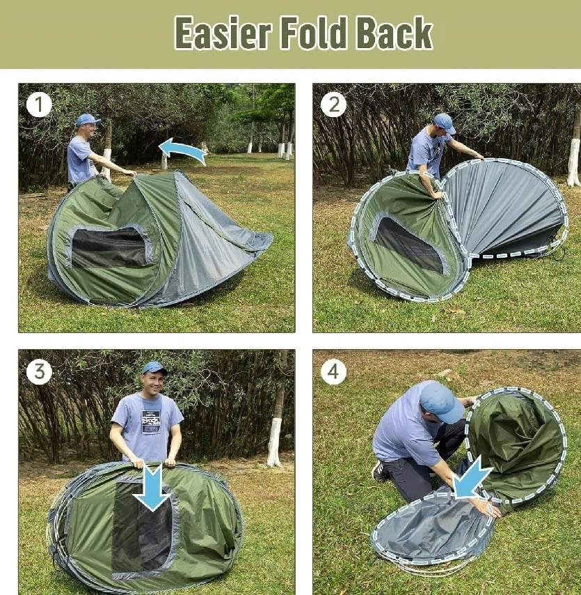 Brand New Night Cat Pop Up Tent, 2-4 persons - photo 2