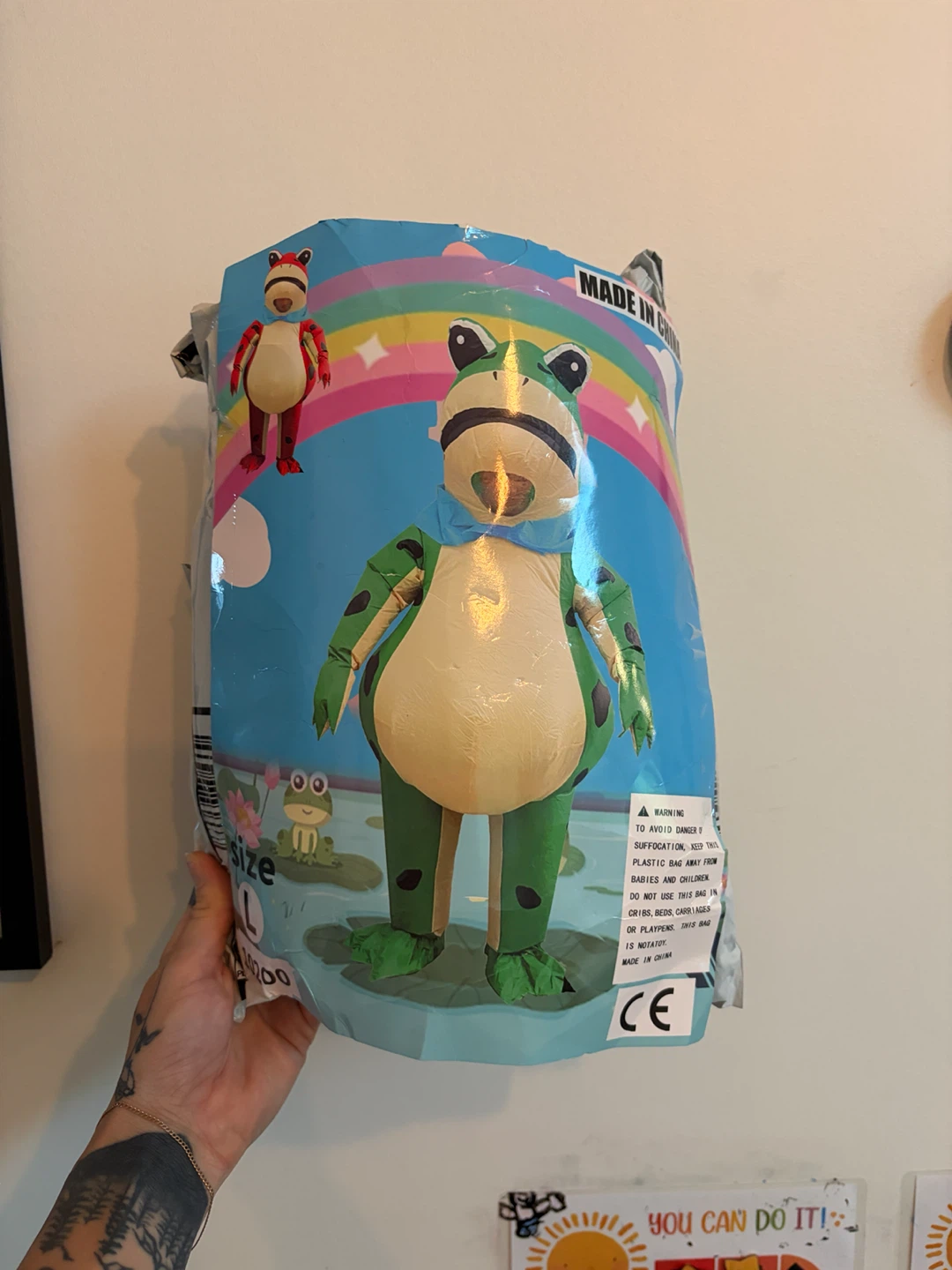 Inflatable Frog Costume - photo 2