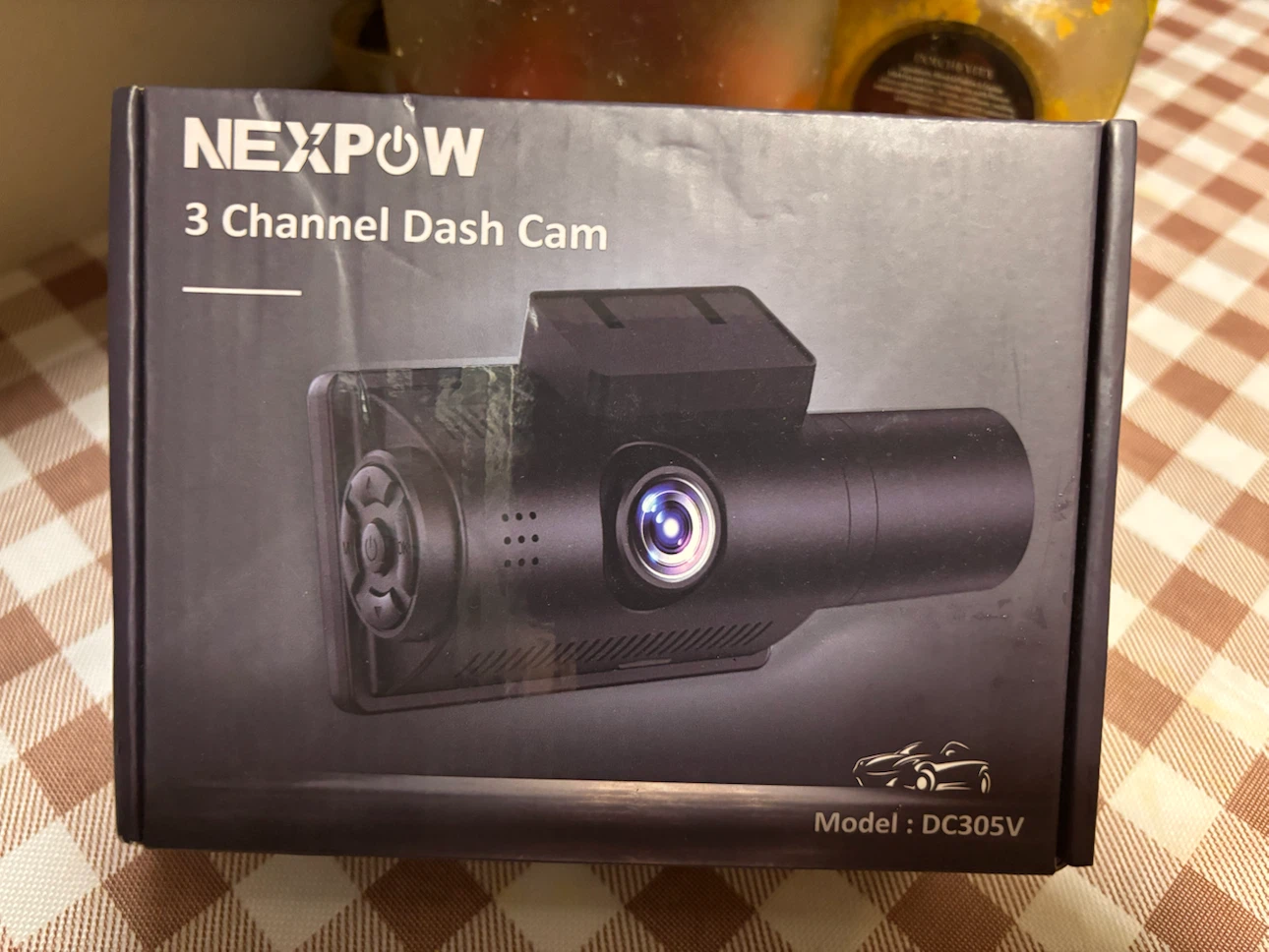 NEXPOW 3 Channel Dash Cam DC305V