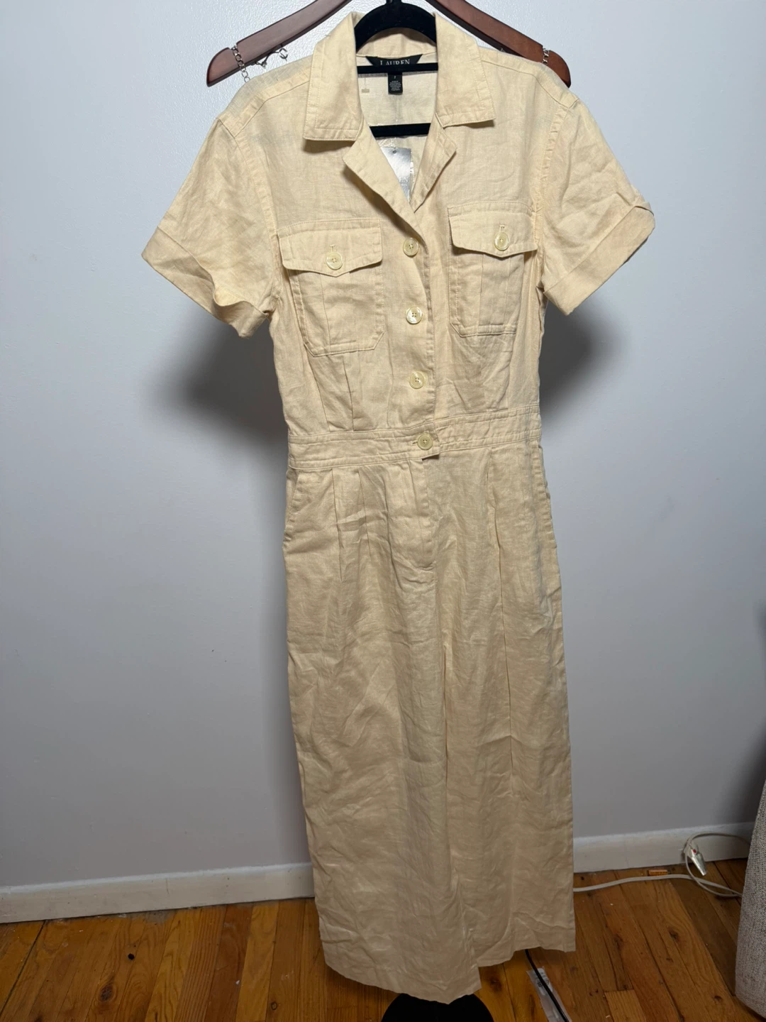 Lauren Ralph Lauren Linen Jumpsuit size 2