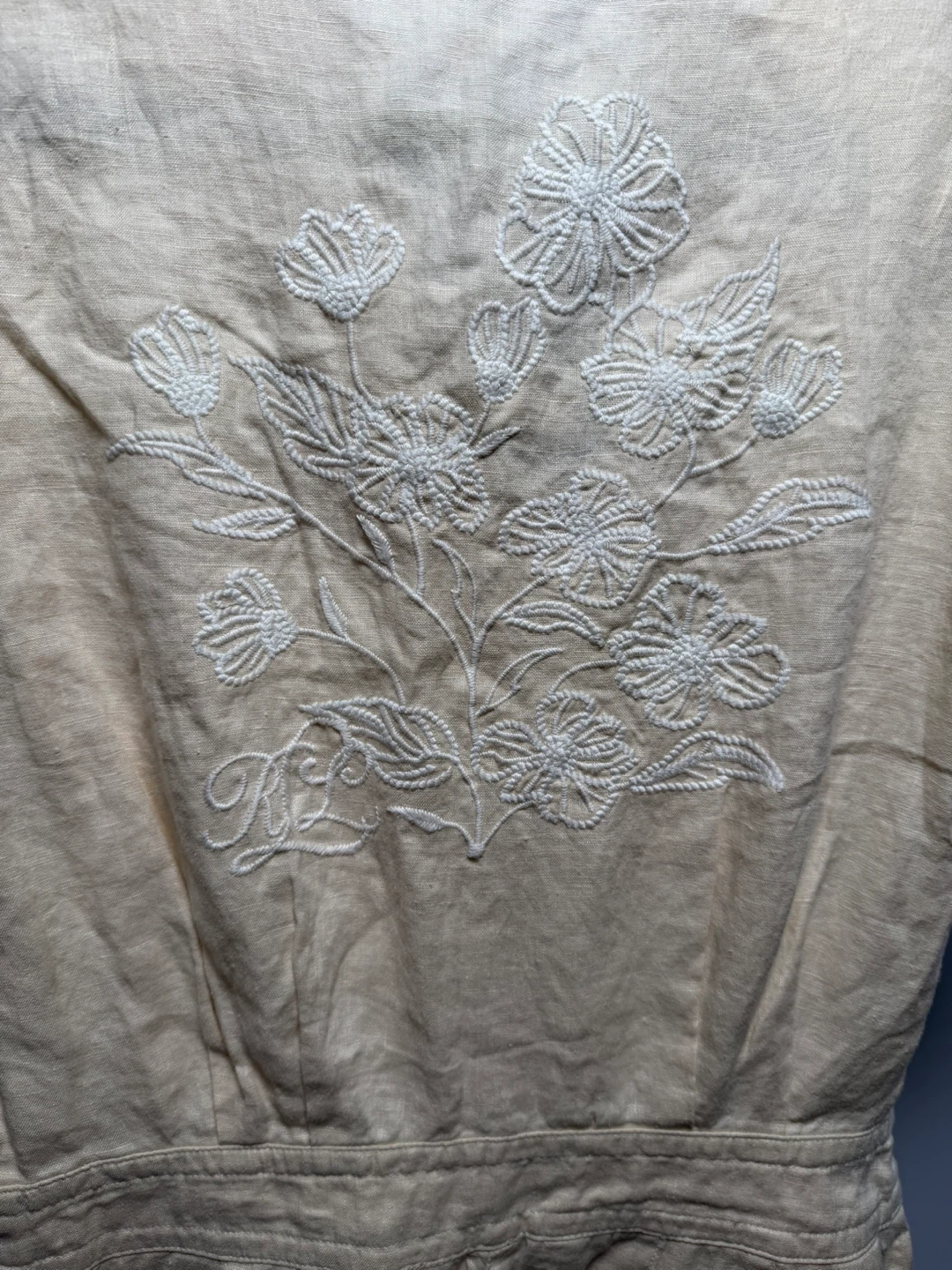 Lauren Ralph Lauren Linen Jumpsuit size 2 - photo 3