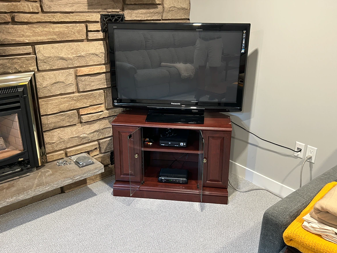 Panasonic Flat Screen TV including stand