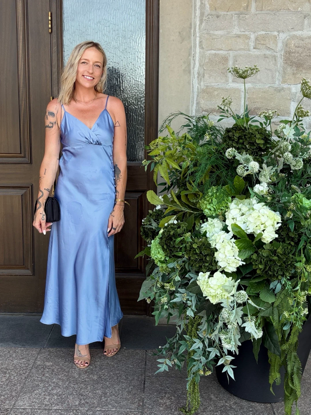 Satin Slip Dress