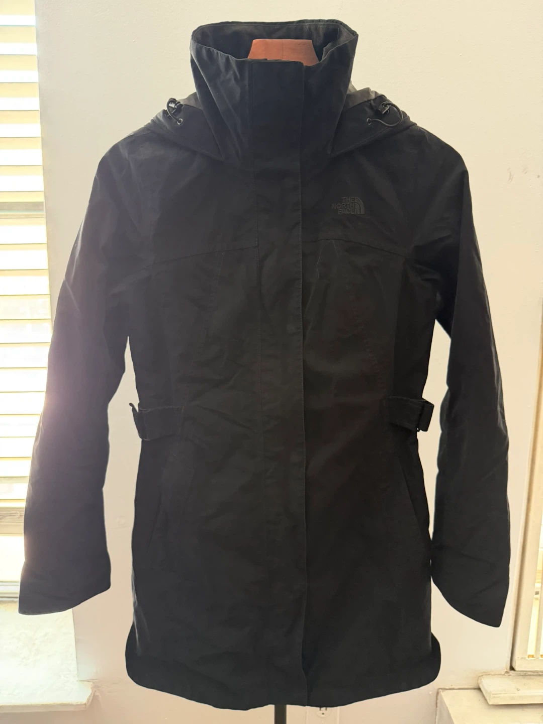 The North Face Women's Black Hooded Parka Jacket