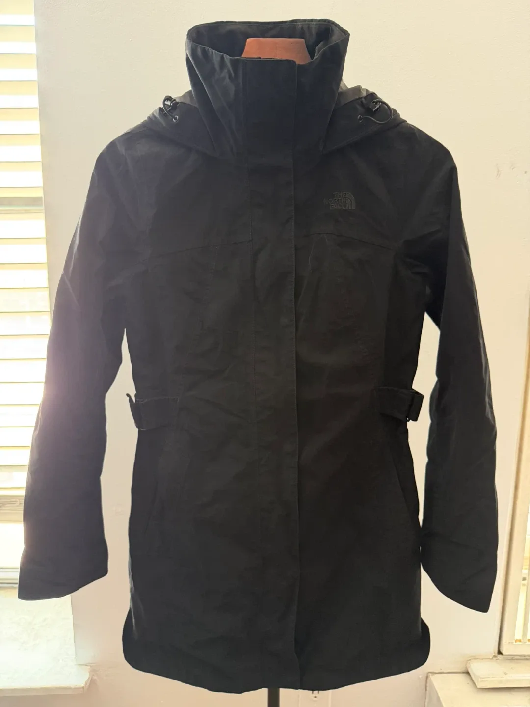 The North Face Women's Black Hooded Parka Jacket