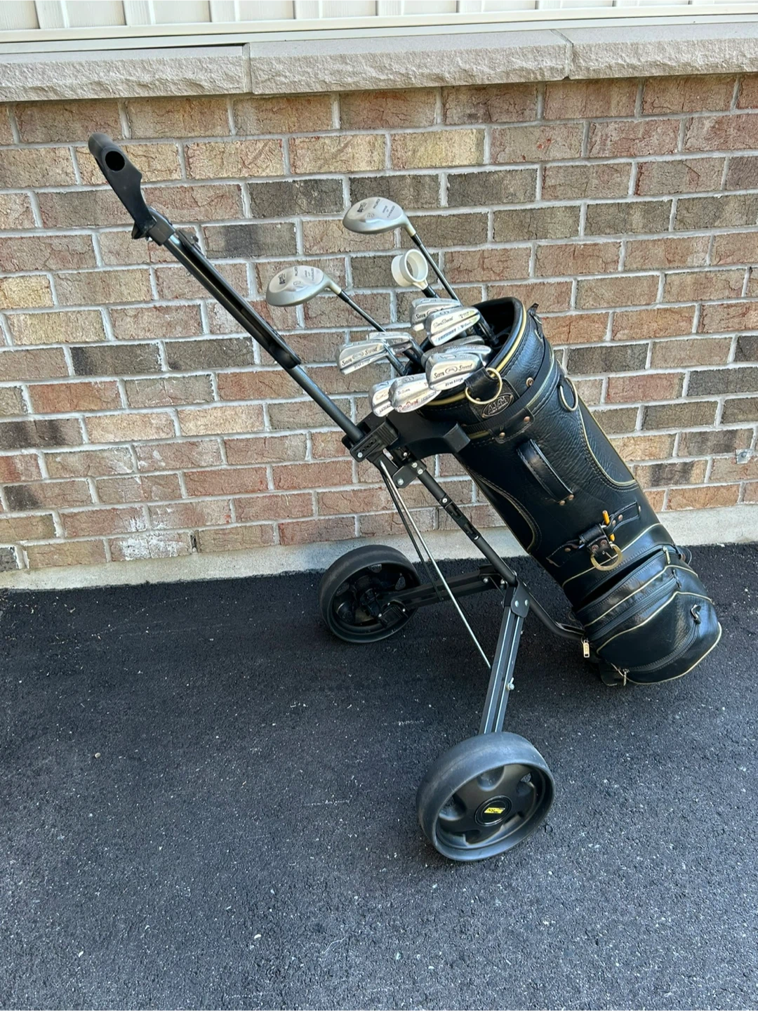 Men’s Golf Club Set with Cart - photo 2