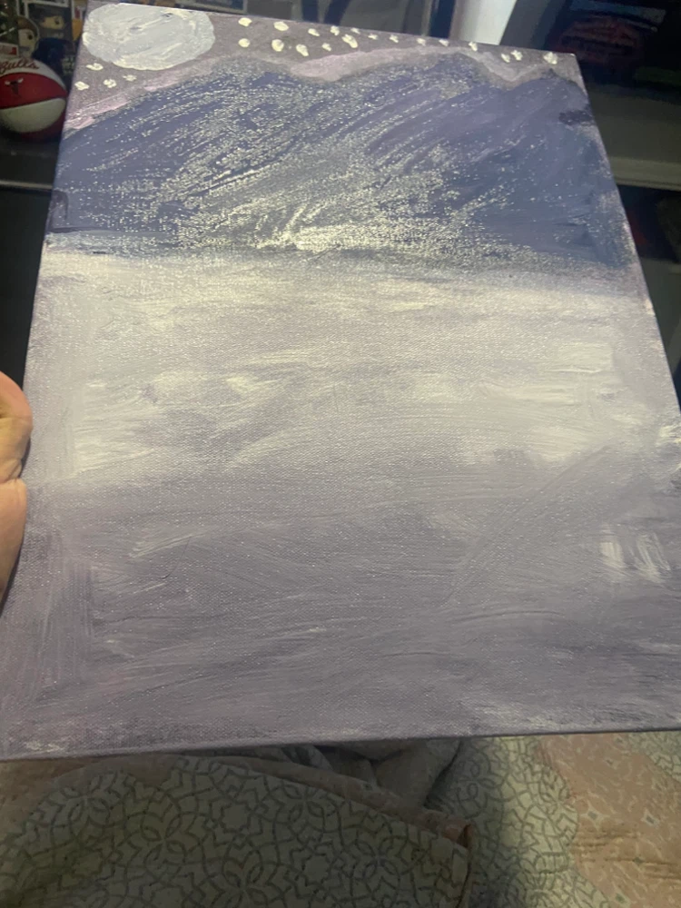 Canvas Painting - Abstract Landscape
