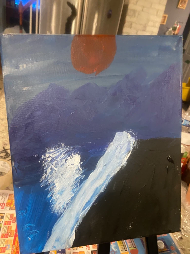 Abstract Landscape Painting