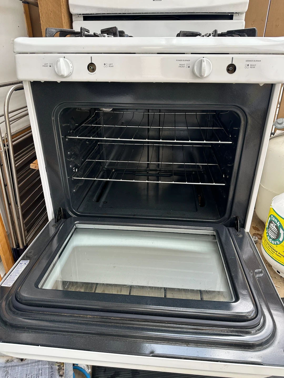 White gas stove - photo 3
