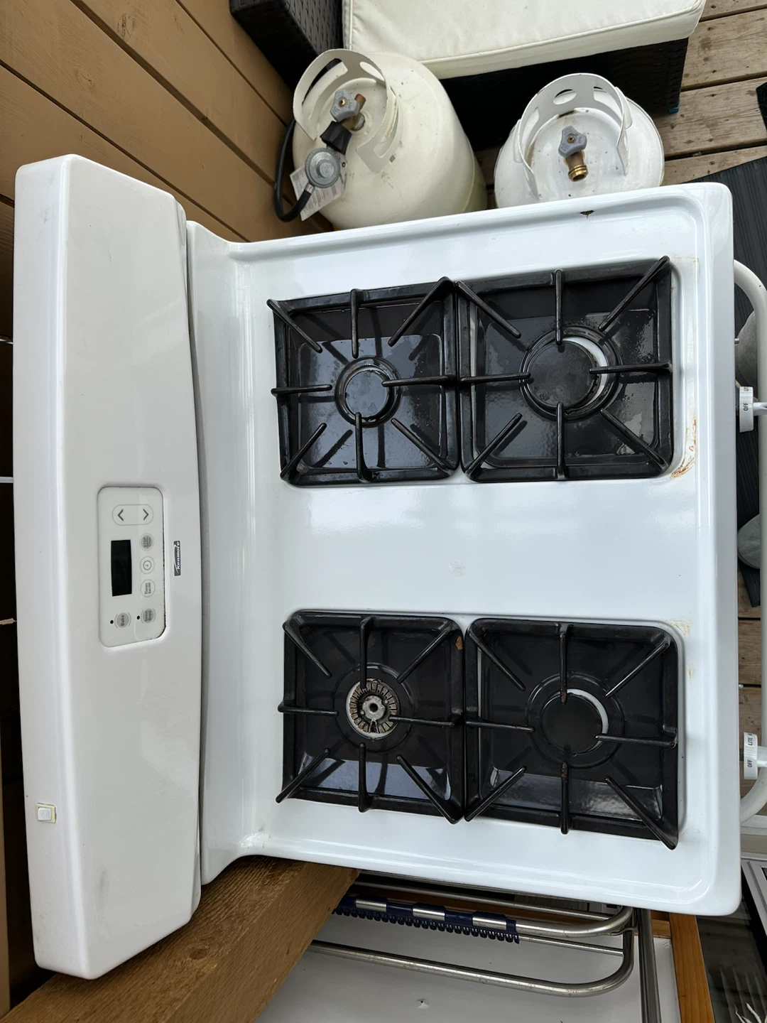 White gas stove - photo 4