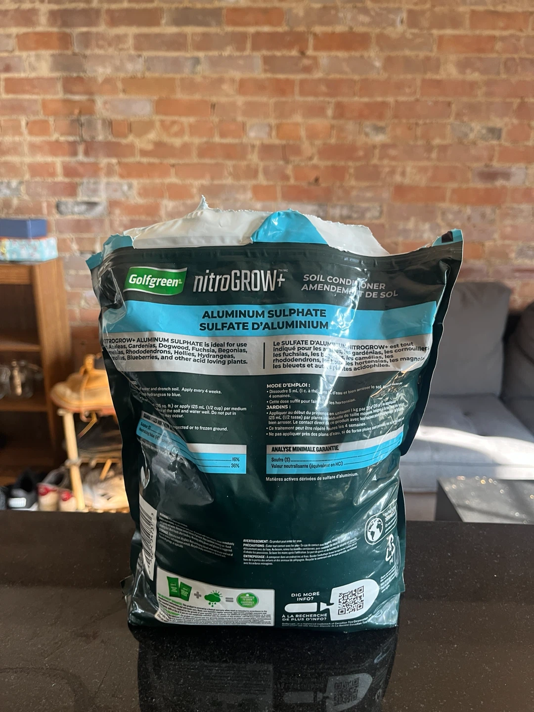 Golfgreen nitroGROVE+ Soil Acidifier Aluminum Sulphate - photo 2