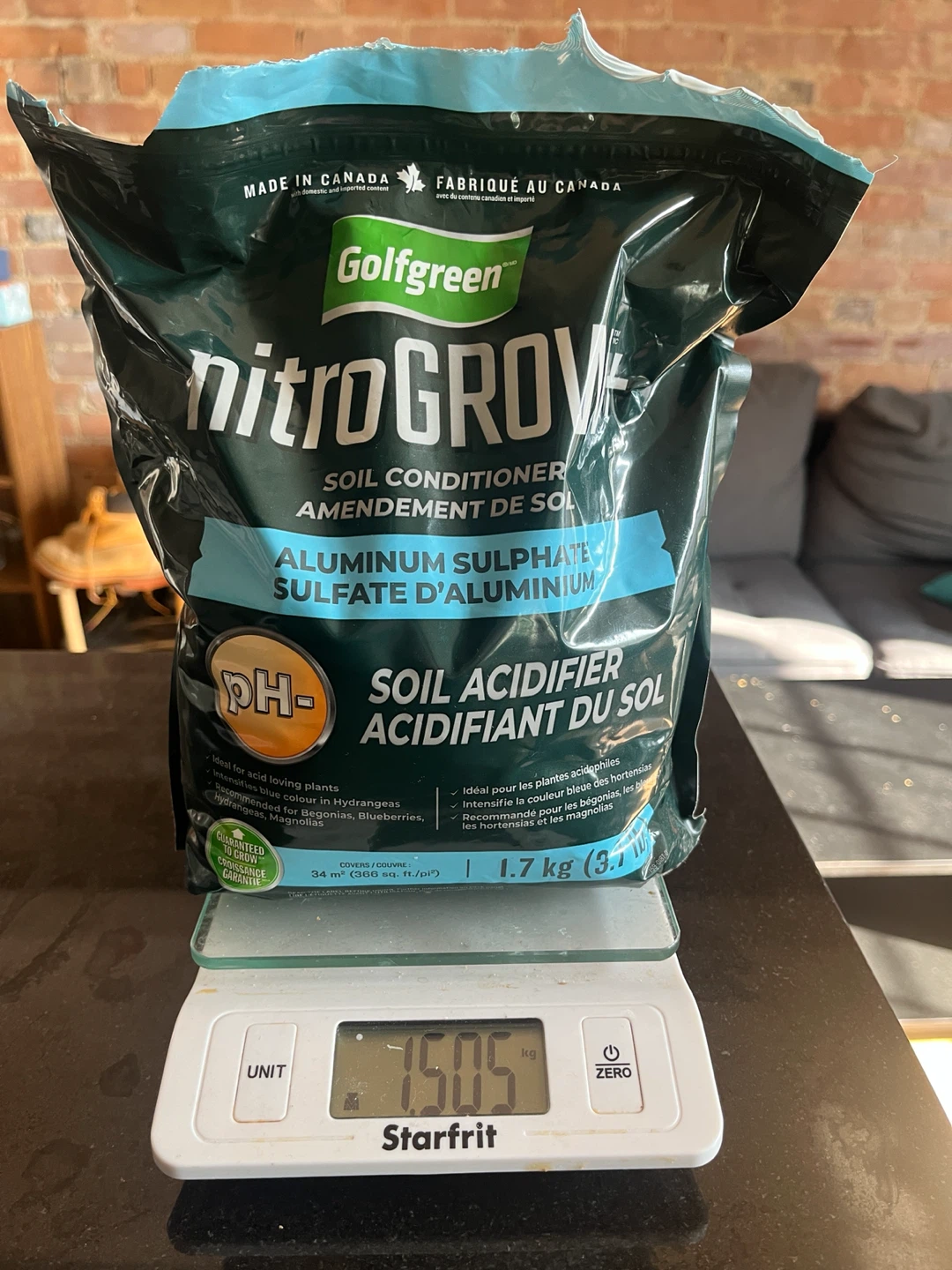 Golfgreen nitroGROVE+ Soil Acidifier Aluminum Sulphate - photo 4
