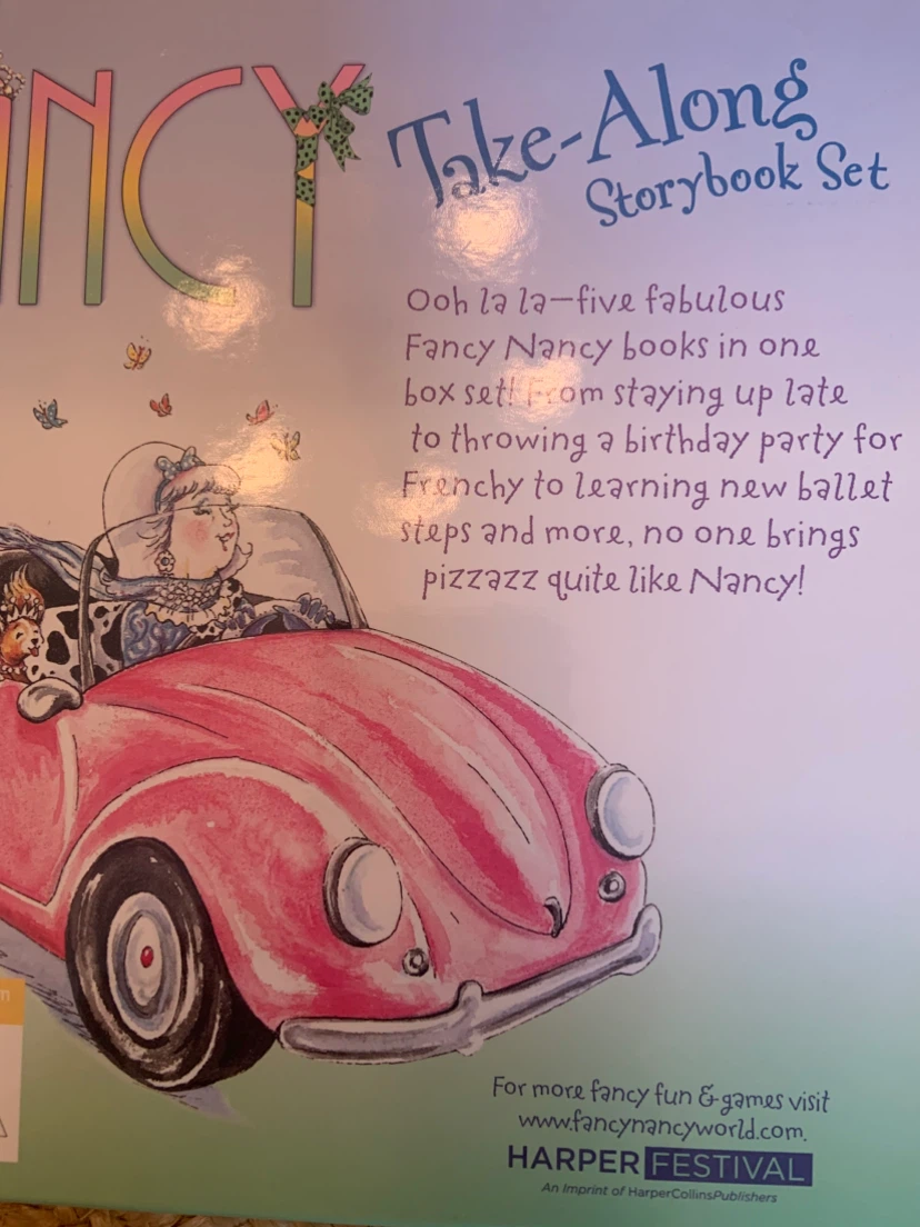 Fancy Nancy Take-Along Storybook Set - photo 4