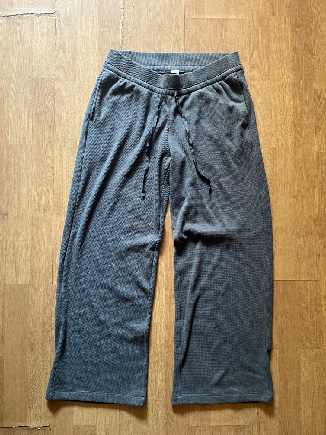 Gilly Hicks Grey Waffle Knit Lounge Pants