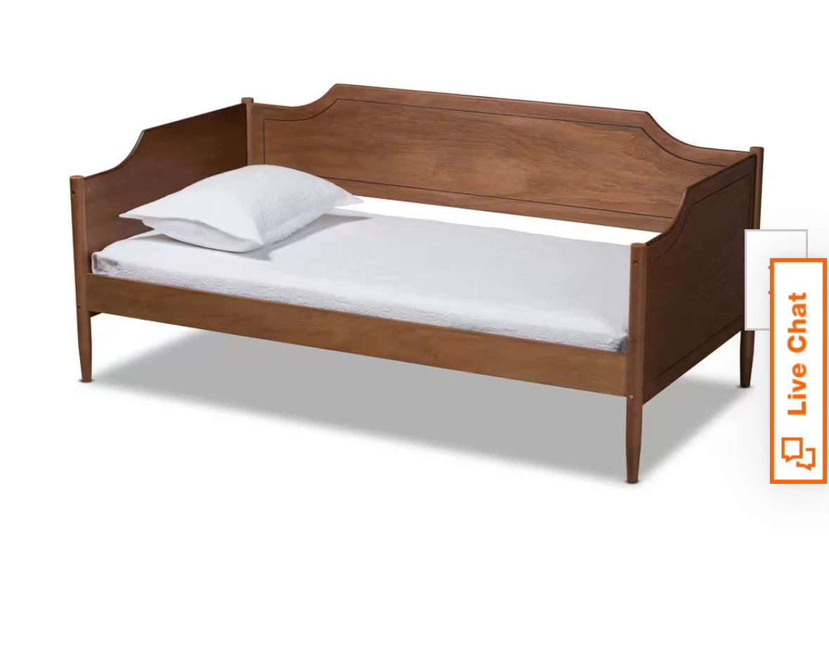 Walnut day bed - twin size - photo 2