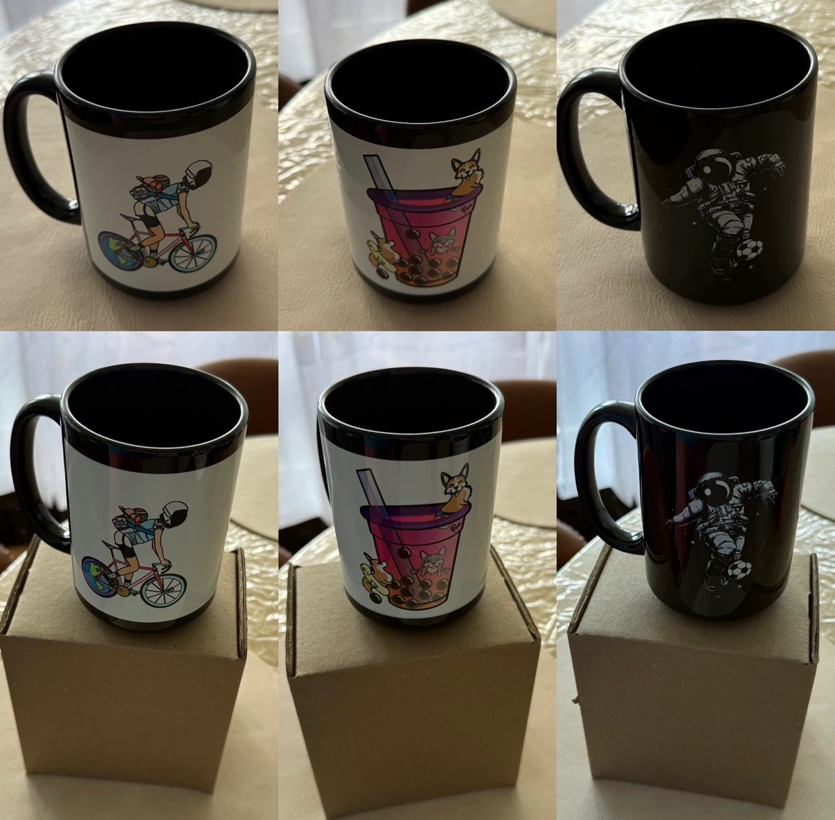 NEW Threadless 15 oz Artist Mugs w/ Original Boxes – 11 Designs - photo 2