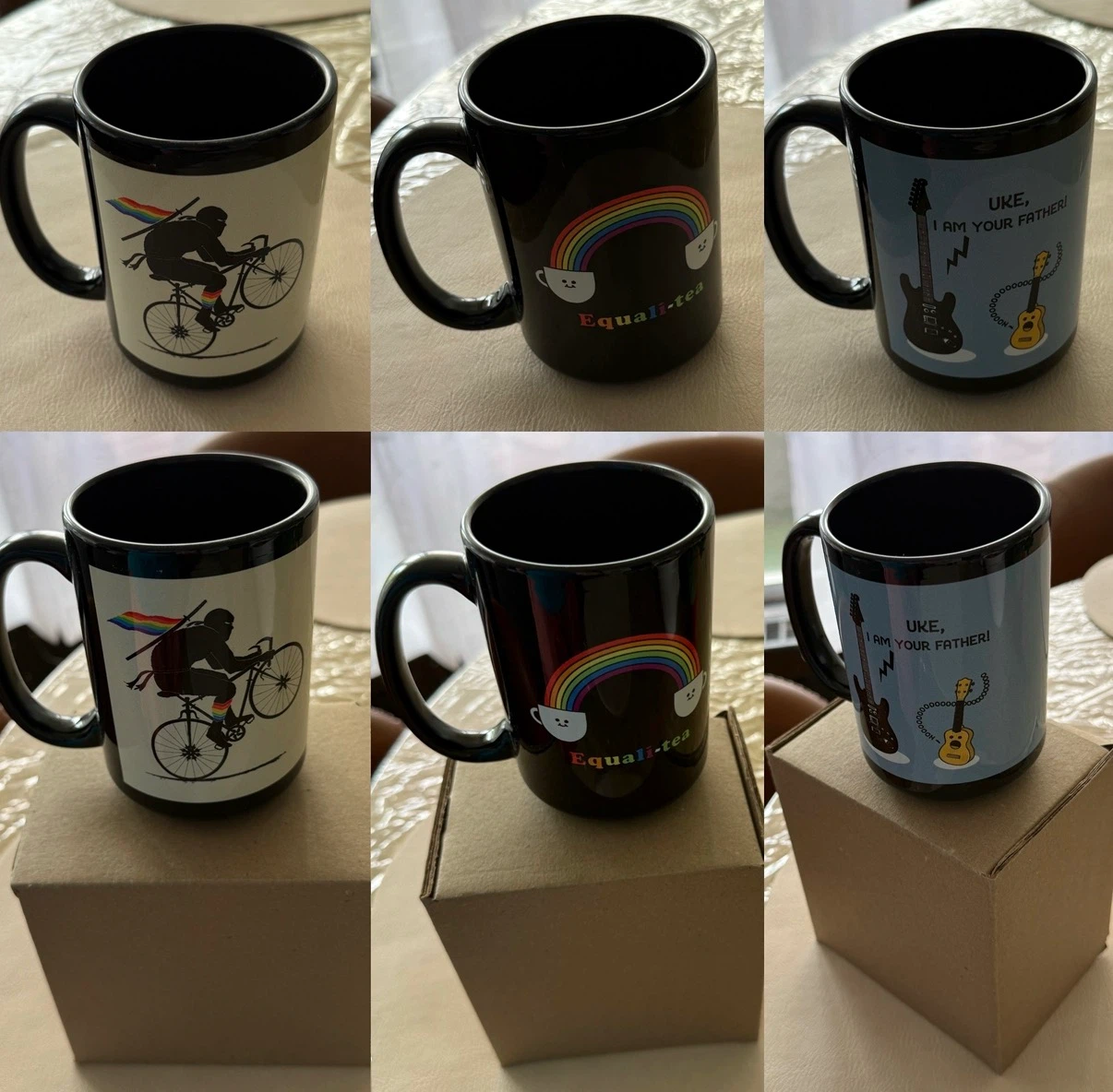 NEW Threadless 15 oz Artist Mugs w/ Original Boxes – 11 Designs - photo 3