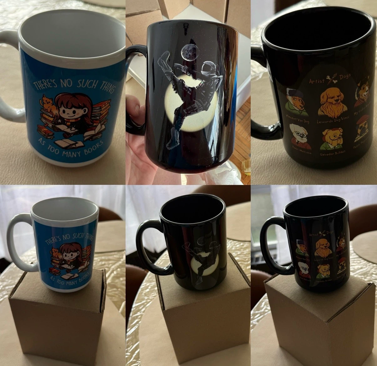 NEW Threadless 15 oz Artist Mugs w/ Original Boxes – 11 Designs - photo 4