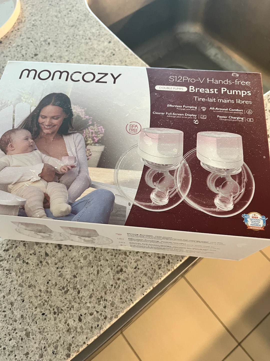 Momcozy S12 Pro-V Hands-free Double Breast Pumps