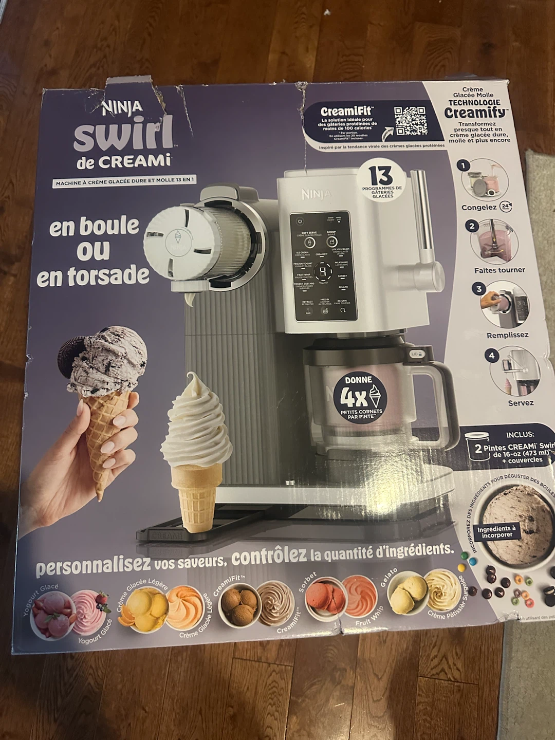 Ninja Swirl by Creami Ice Cream Machine - photo 2