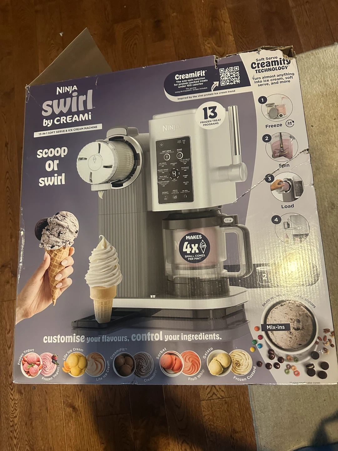 Ninja Swirl by Creami Ice Cream Machine