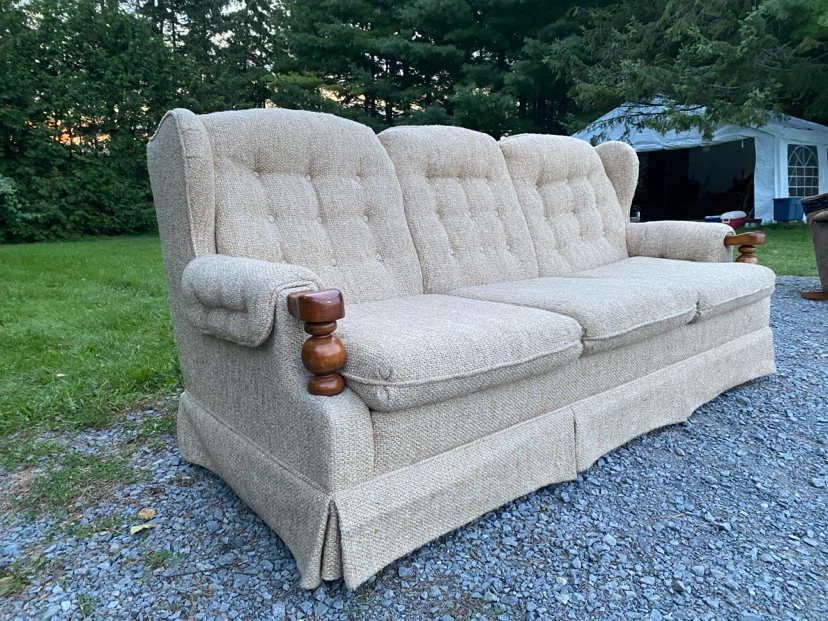Vintage Sklar-Peppler 3-Seat Sofa (CAN DELIVER) - photo 4
