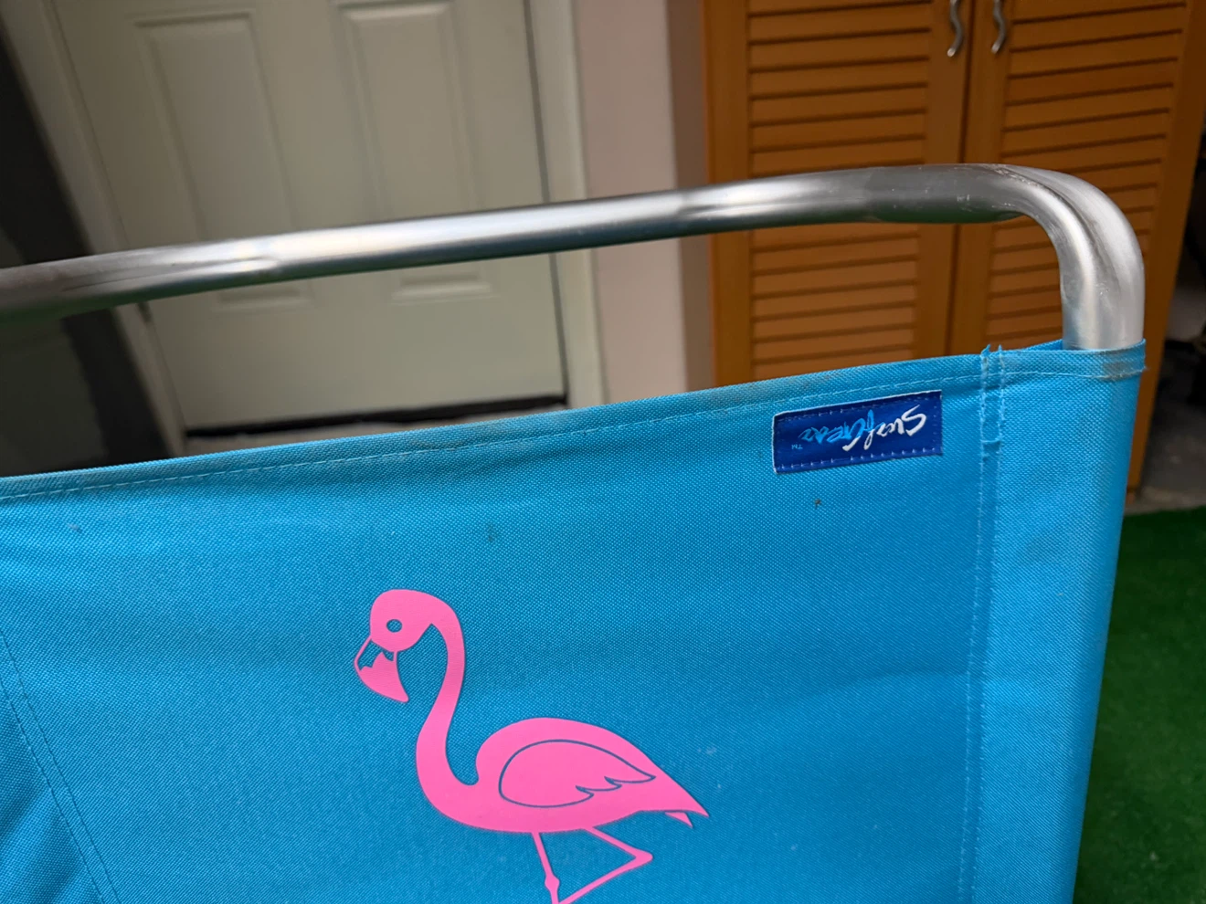 Aqua Flamingo Beach Chair - photo 2