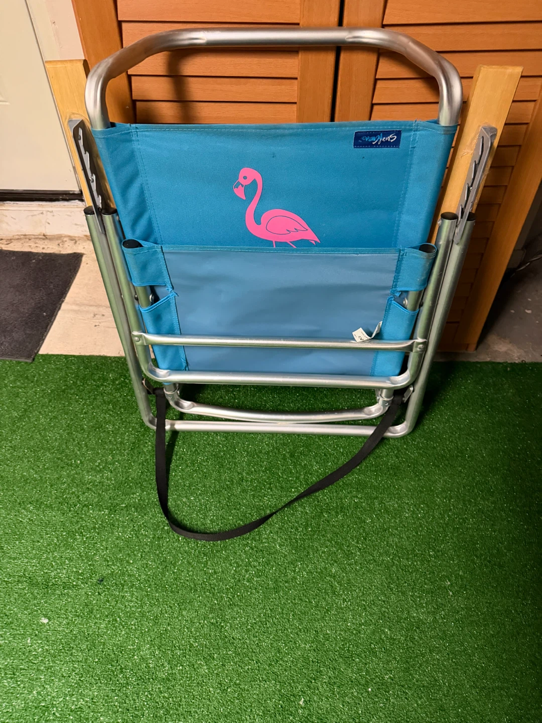 Aqua Flamingo Beach Chair - photo 4