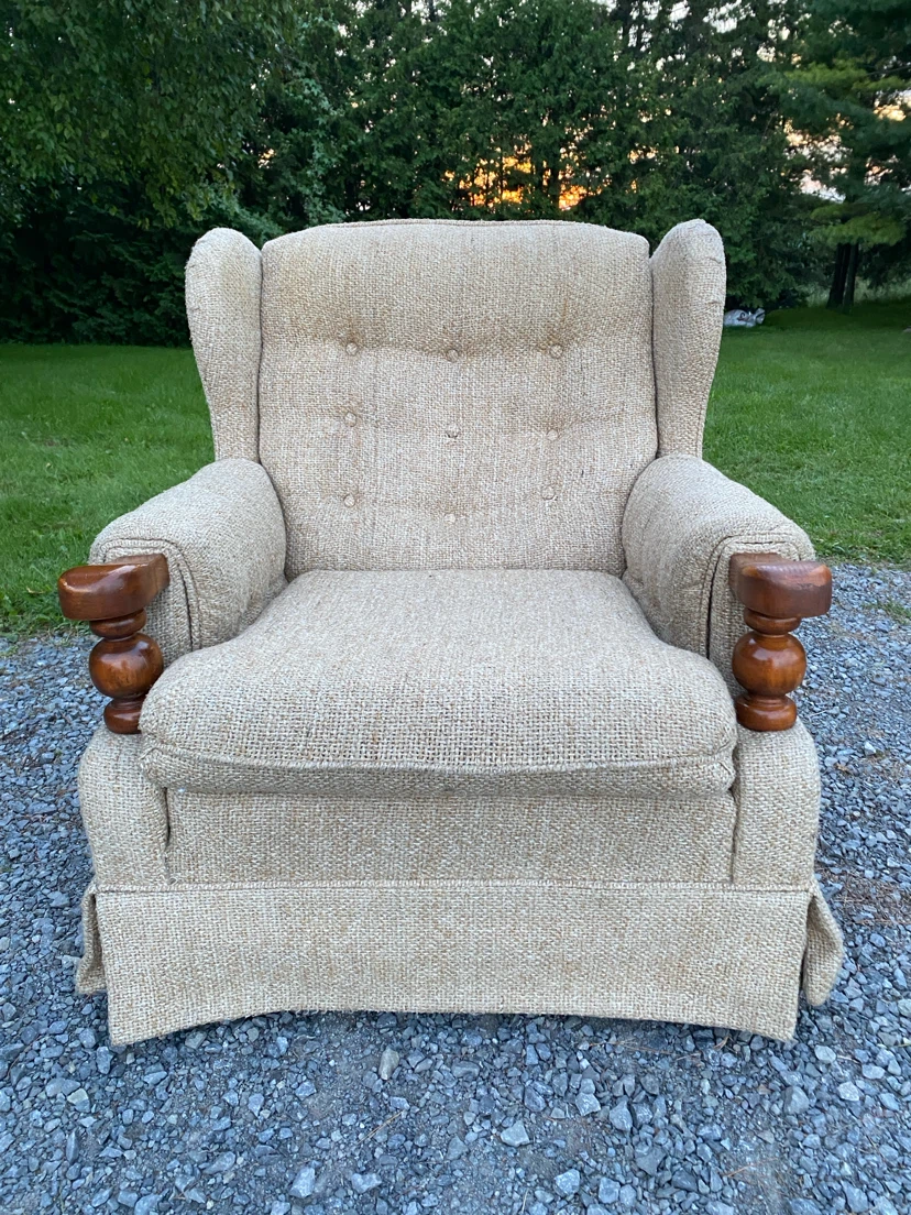 Vintage Sklar-Peppler Swivel Rocker Armchair (CAN DELIVER) - photo 3