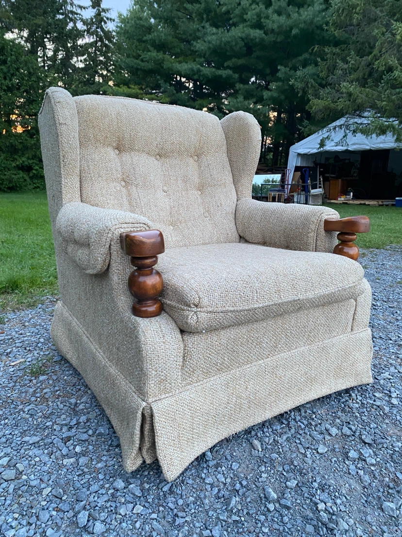 Vintage Sklar-Peppler Swivel Rocker Armchair (CAN DELIVER) - photo 4