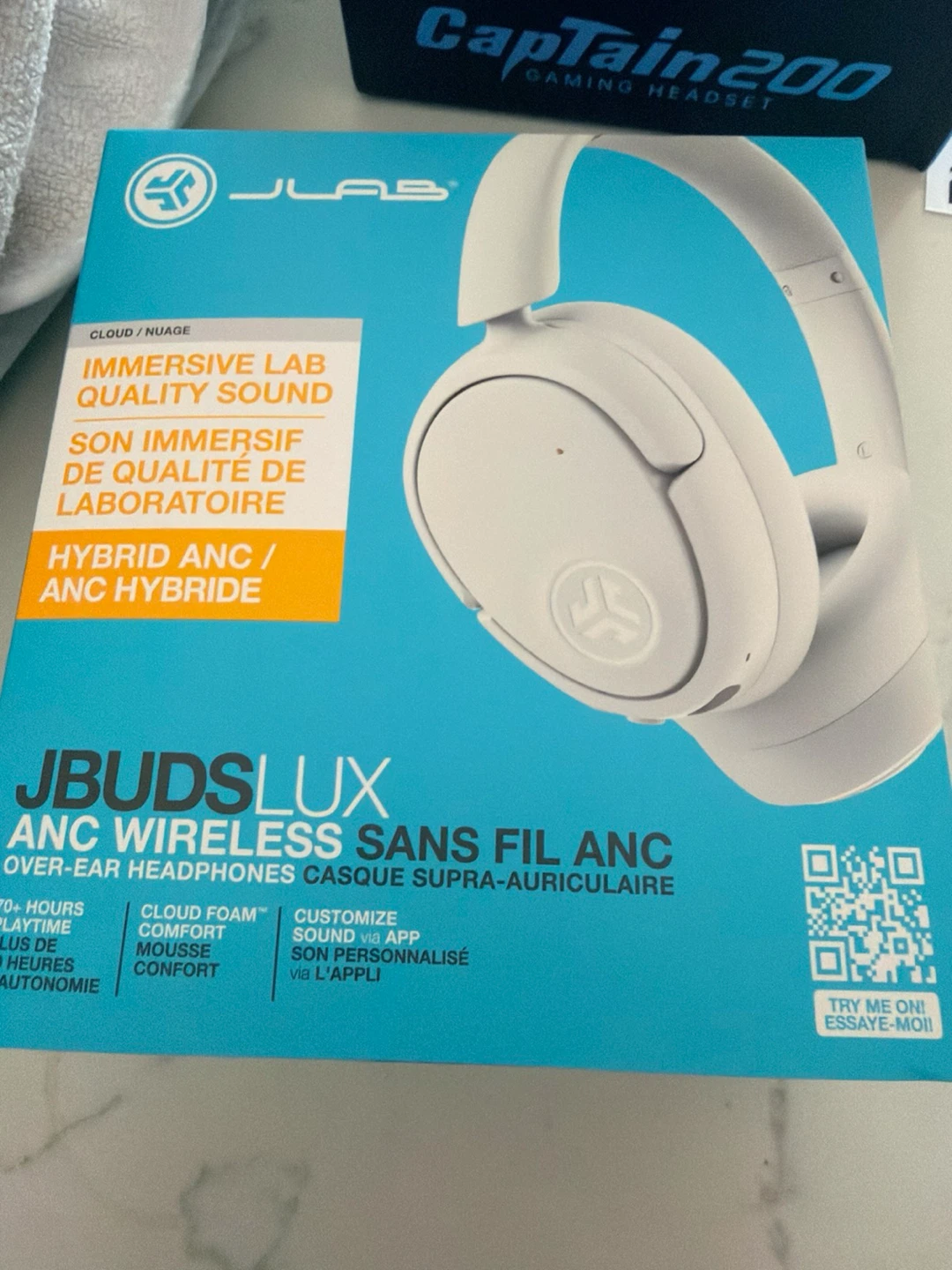 JLab JBuds Lux ANC Wireless Over-Ear Headphones