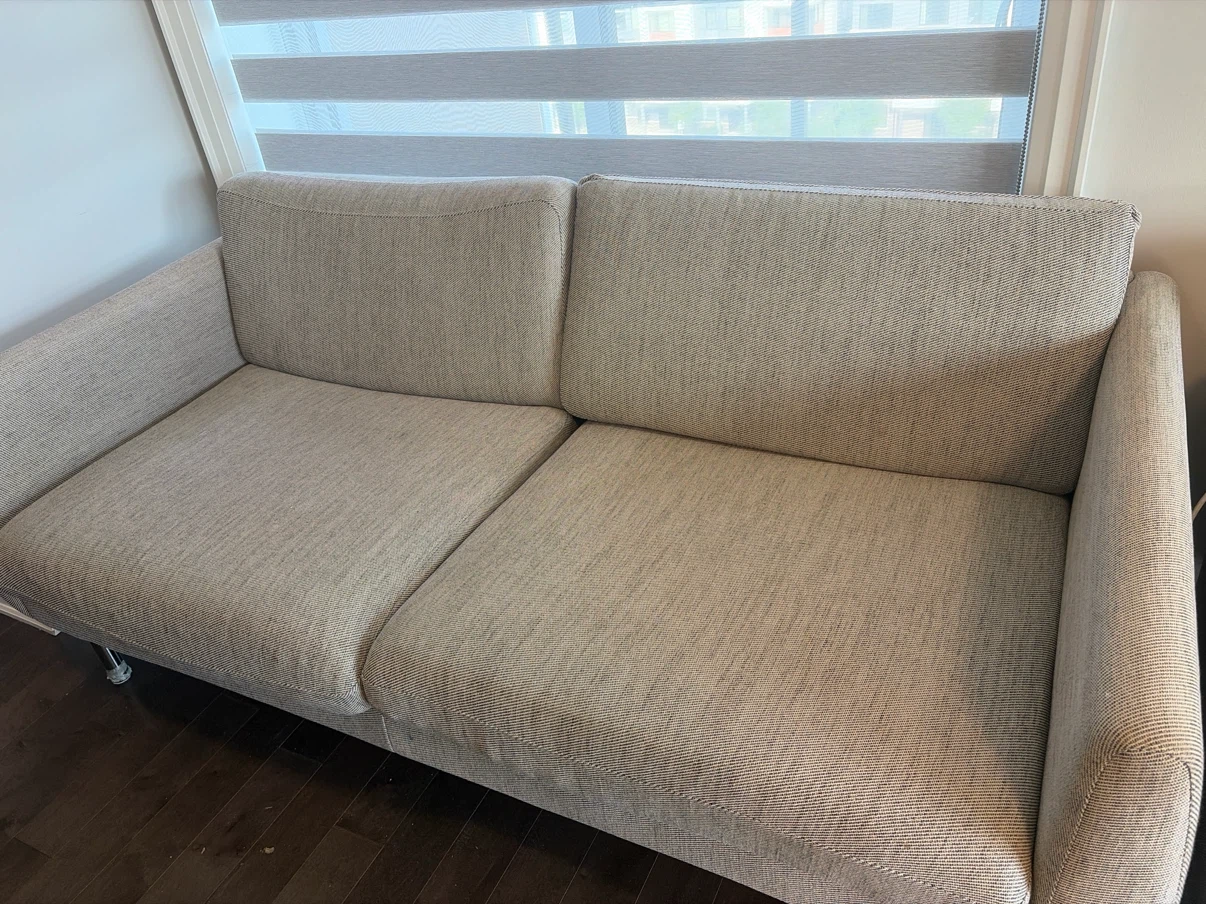 IKEA SMEDSTORP 4 Seater Beige Four-Seater Sofa - photo 2
