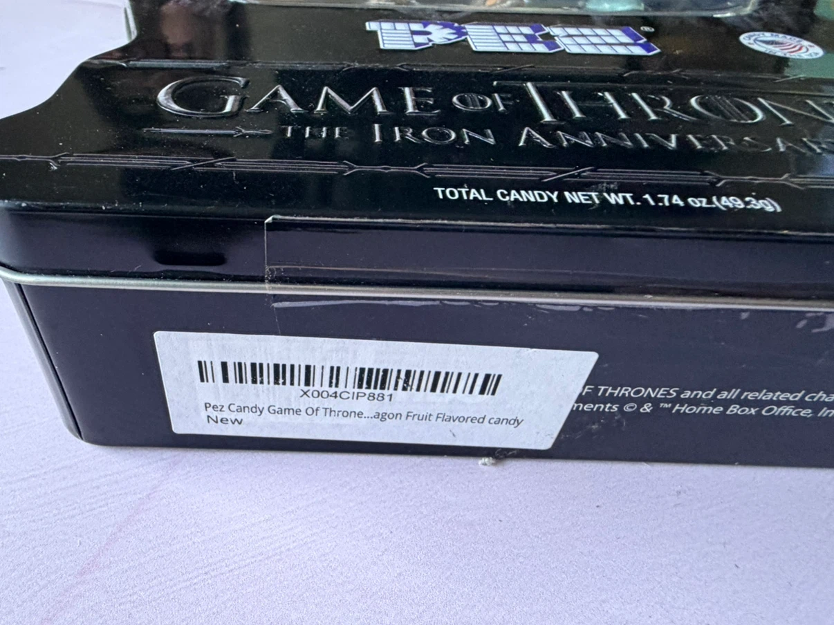 New The Game of Thrones: The Iron Anniversary PEZ Gift Tin - photo 5