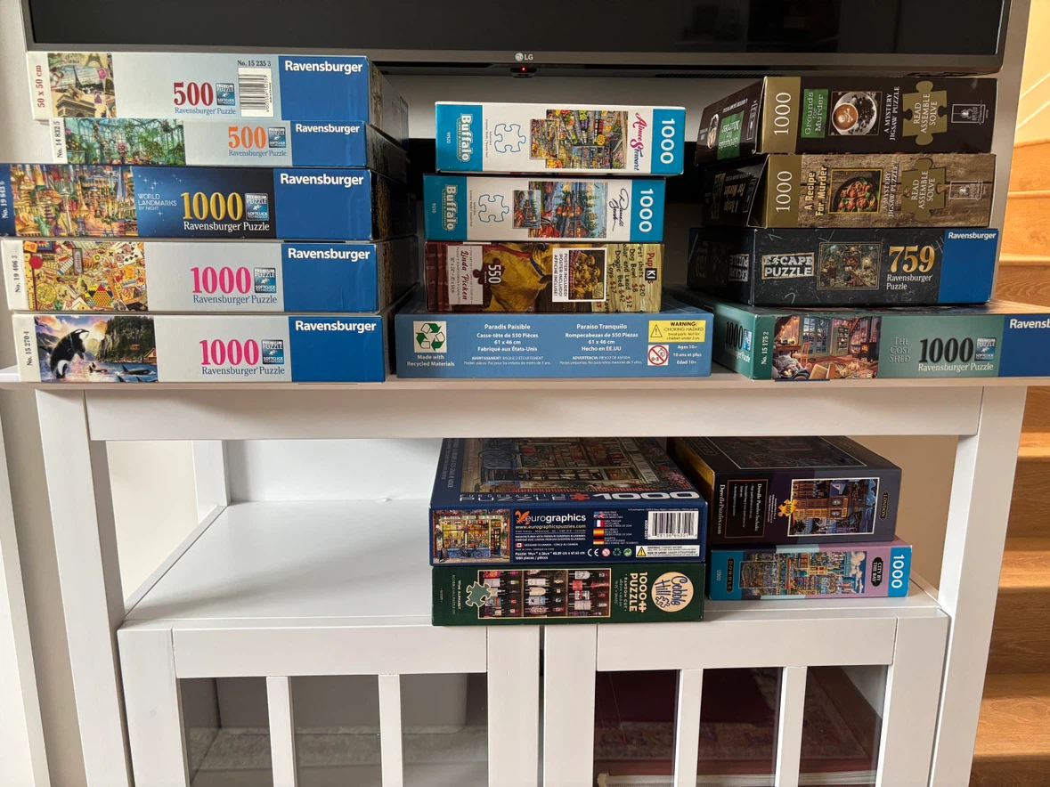 Various Puzzles - 500 & 1000 Piece