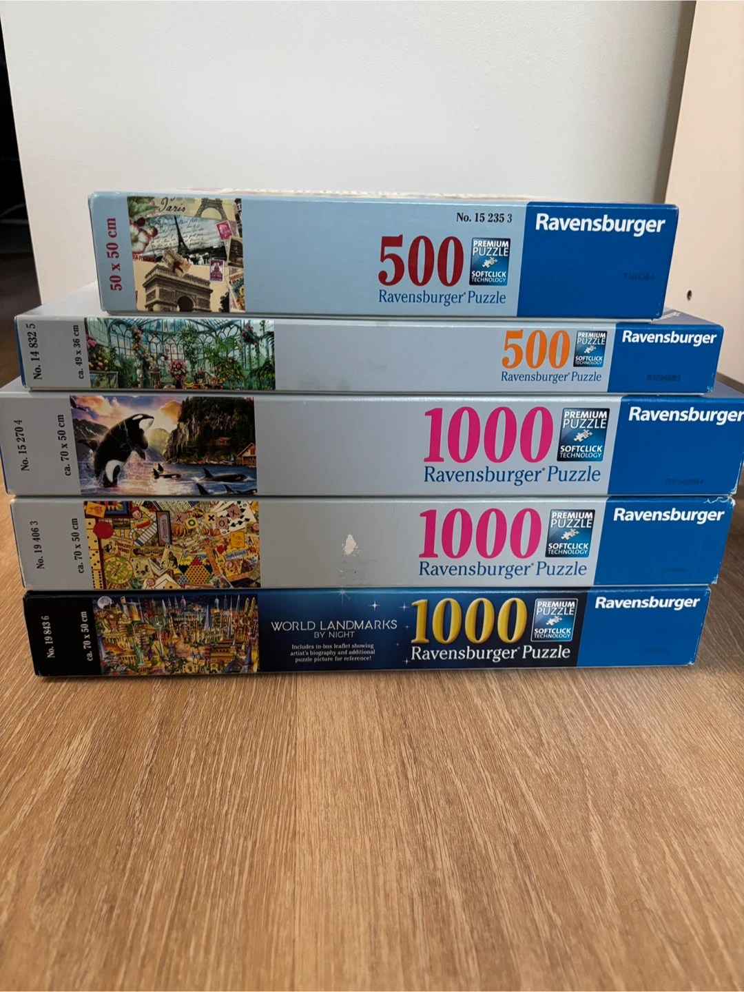 Various Puzzles - 500 & 1000 Piece - photo 2