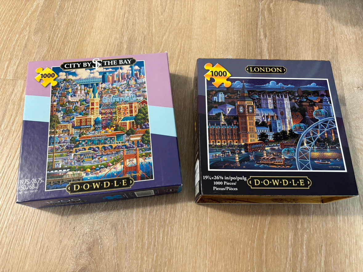 Various Puzzles - 500 & 1000 Piece - photo 4
