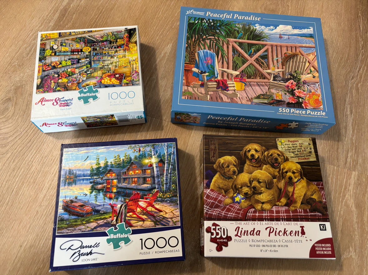 Various Puzzles - 500 & 1000 Piece - photo 5
